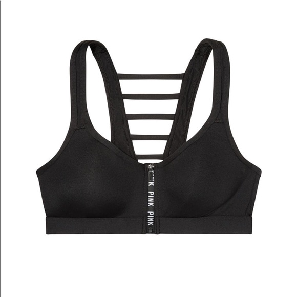 front zip push up bra